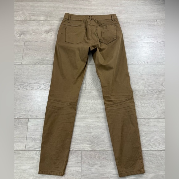 Dorothee Schumacher Skinny Mid Rise Brown Chino Pants - Picture 2 of 14
